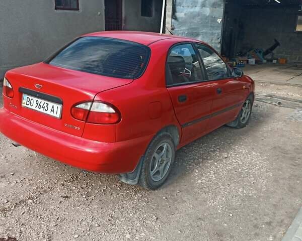 Деу Ланос 2008 у Тернополі на Automoto.ua Червоний Деу Ланос, об'ємом двигуна 1.5 л та пробігом 240 тис. км за 2600 $, фото 1 на Automoto.ua