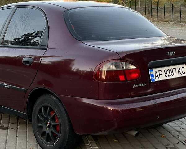 Дэу Ланос 2008 в Запорожье на Automoto.ua Красный Дэу Ланос, объемом двигателя 1.5 л и пробегом 199 тыс. км за 1900 $, фото 9 на Automoto.ua