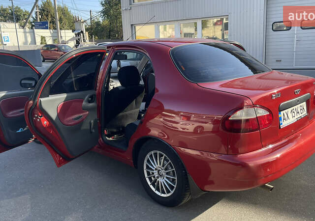 Красный Дэу Ланос, объемом двигателя 1.5 л и пробегом 148 тыс. км за 2600 $, фото 27 на Automoto.ua
