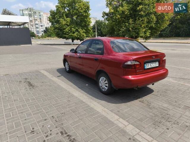 Красный Дэу Ланос, объемом двигателя 1.5 л и пробегом 357 тыс. км за 2700 $, фото 8 на Automoto.ua