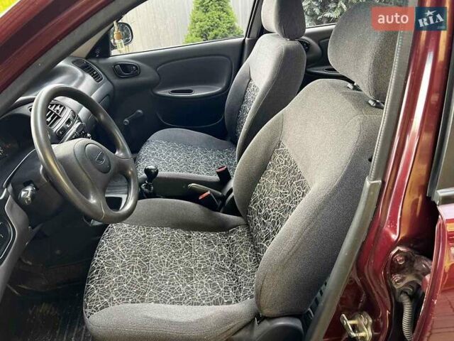 Дэу Ланос 2008 в Бориславе на Automoto.ua Красный Дэу Ланос, объемом двигателя 1.5 л и пробегом 175 тыс. км за 2500 $, фото 19 на Automoto.ua