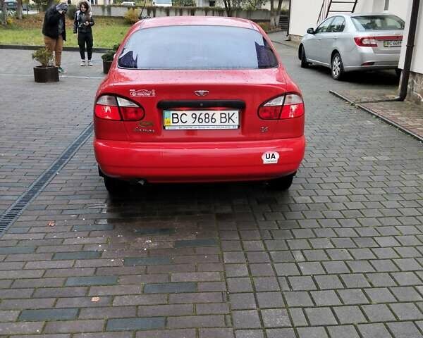 Дэу Ланос 2008 в Пустомытах на Automoto.ua Красный Дэу Ланос, объемом двигателя 1.39 л и пробегом 73 тыс. км за 1800 $, фото 8 на Automoto.ua