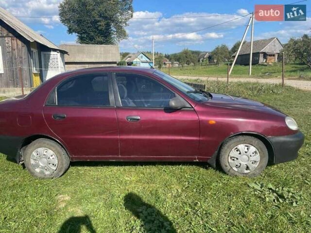 Красный Дэу Ланос, объемом двигателя 1.5 л и пробегом 200 тыс. км за 1800 $, фото 4 на Automoto.ua