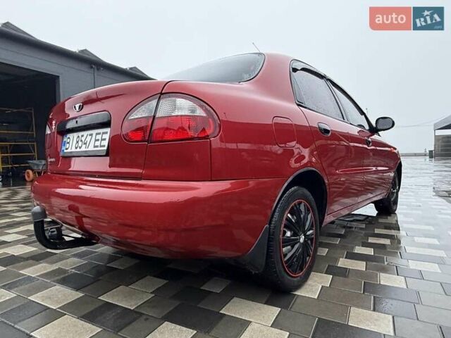 Червоний Деу Ланос, об'ємом двигуна 1.5 л та пробігом 103 тис. км за 3950 $, фото 13 на Automoto.ua