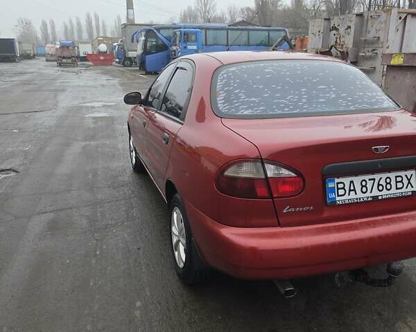 Червоний Деу Ланос, об'ємом двигуна 1.6 л та пробігом 220 тис. км за 3000 $, фото 4 на Automoto.ua
