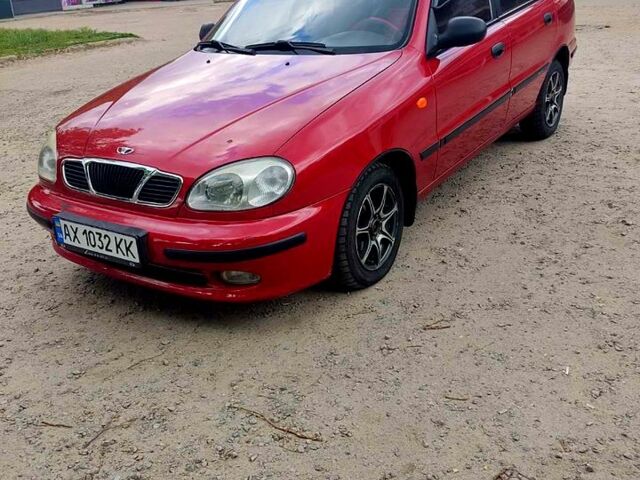 Деу Ланос 2008 у Харкові на Automoto.ua Червоний Деу Ланос, об'ємом двигуна 1.4 л та пробігом 157 тис. км за 2000 $, фото 2 на Automoto.ua
