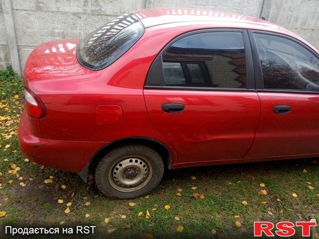 Красный Дэу Ланос, объемом двигателя 1.4 л и пробегом 93 тыс. км за 2300 $, фото 8 на Automoto.ua