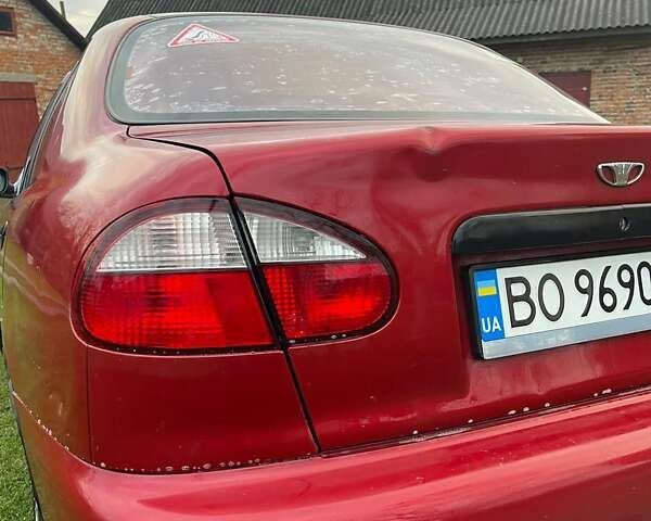 Червоний Деу Ланос, об'ємом двигуна 1.5 л та пробігом 320 тис. км за 1600 $, фото 7 на Automoto.ua