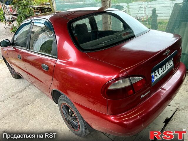 Дэу Ланос 2008 в Краснокутске на Automoto.ua Красный Дэу Ланос, объемом двигателя 1.4 л и пробегом 170 тыс. км за 1800 $, фото 2 на Automoto.ua