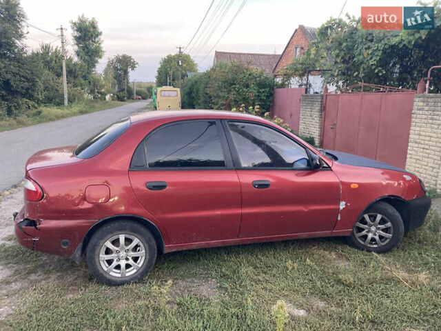 Дэу Ланос 2008 в Днепре (Днепропетровске) на Automoto.ua Красный Дэу Ланос, объемом двигателя 1.5 л и пробегом 177 тыс. км за 2100 $, фото 8 на Automoto.ua