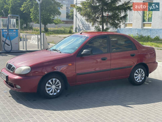 Деу Ланос 2008 у Белой Церкве на Automoto.ua Червоний Деу Ланос, об'ємом двигуна 1.5 л та пробігом 406 тис. км за 2500 $, фото 3 на Automoto.ua