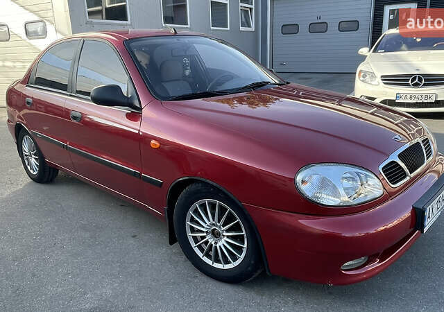 Красный Дэу Ланос, объемом двигателя 1.5 л и пробегом 148 тыс. км за 2600 $, фото 4 на Automoto.ua