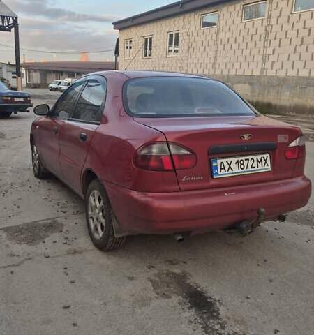 Червоний Деу Ланос, об'ємом двигуна 1.6 л та пробігом 89 тис. км за 2450 $, фото 1 на Automoto.ua