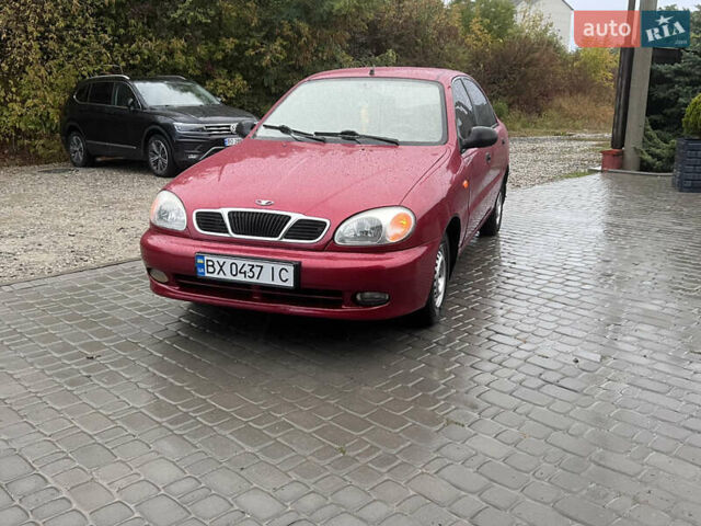 Красный Дэу Ланос, объемом двигателя 1.5 л и пробегом 200 тыс. км за 2400 $, фото 7 на Automoto.ua