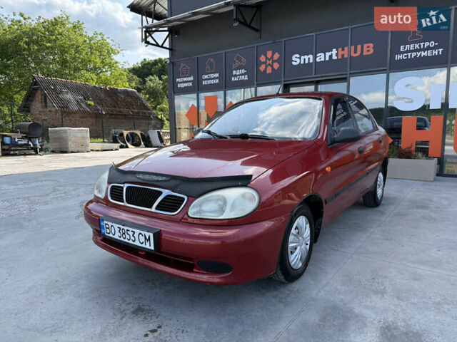 Красный Дэу Ланос, объемом двигателя 1.5 л и пробегом 239 тыс. км за 2150 $, фото 2 на Automoto.ua