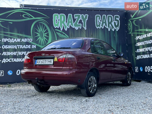 Красный Дэу Ланос, объемом двигателя 1.5 л и пробегом 263 тыс. км за 2600 $, фото 5 на Automoto.ua