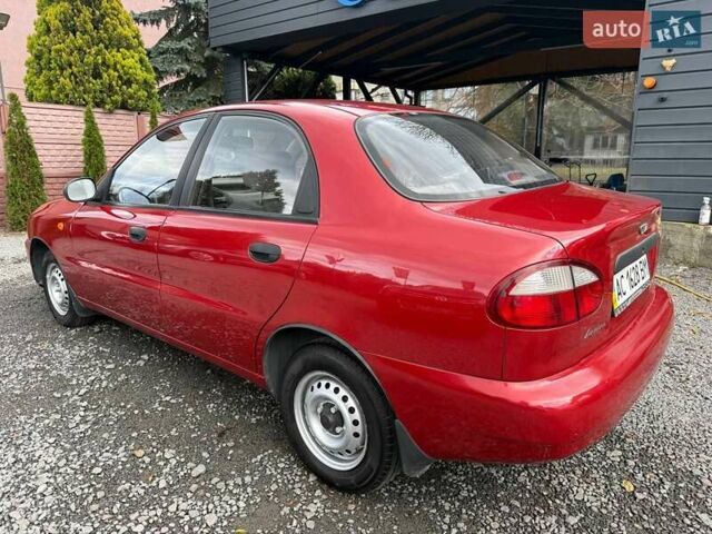 Красный Дэу Ланос, объемом двигателя 1.5 л и пробегом 135 тыс. км за 2450 $, фото 4 на Automoto.ua