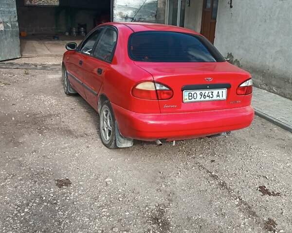 Деу Ланос 2008 у Тернополі на Automoto.ua Червоний Деу Ланос, об'ємом двигуна 1.5 л та пробігом 240 тис. км за 2600 $, фото 3 на Automoto.ua