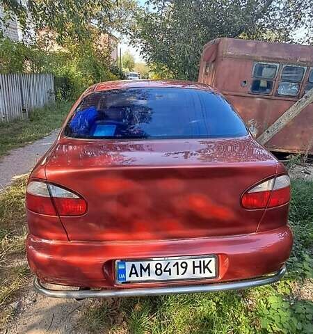 Деу Ланос 2008 у Житомирі на Automoto.ua Червоний Деу Ланос, об'ємом двигуна 1.6 л та пробігом 305 тис. км за 2000 $, фото 10 на Automoto.ua