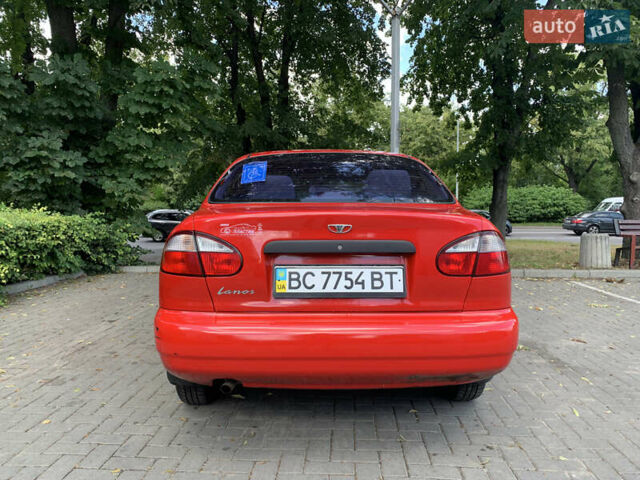 Червоний Деу Ланос, об'ємом двигуна 1.5 л та пробігом 93 тис. км за 2999 $, фото 2 на Automoto.ua