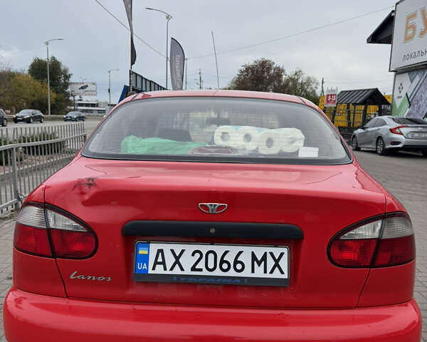 Дэу Ланос 2008 в Полтаве на Automoto.ua Красный Дэу Ланос, объемом двигателя 1.5 л и пробегом 180 тыс. км за 2100 $, фото 13 на Automoto.ua
