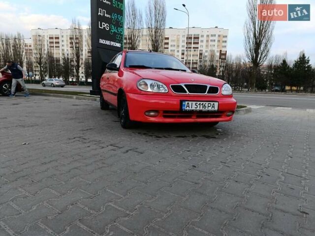 Красный Дэу Ланос, объемом двигателя 1.5 л и пробегом 250 тыс. км за 2100 $, фото 24 на Automoto.ua