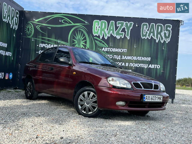 Красный Дэу Ланос, объемом двигателя 1.5 л и пробегом 263 тыс. км за 2600 $, фото 1 на Automoto.ua