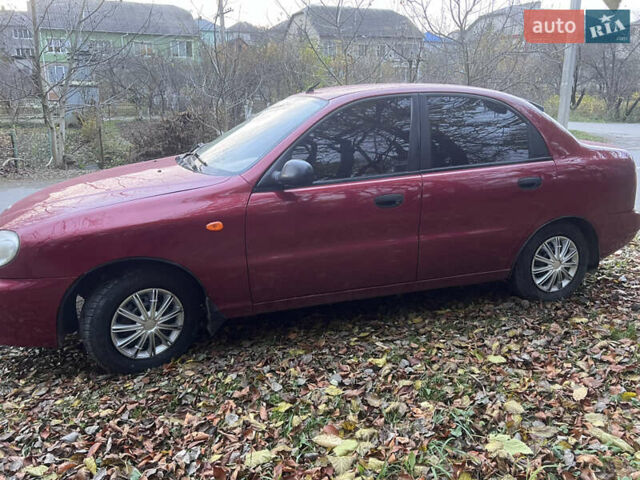 Красный Дэу Ланос, объемом двигателя 1.5 л и пробегом 205 тыс. км за 2200 $, фото 4 на Automoto.ua