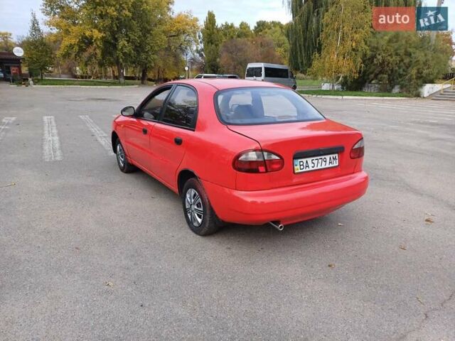 Красный Дэу Ланос, объемом двигателя 1.5 л и пробегом 170 тыс. км за 2500 $, фото 11 на Automoto.ua