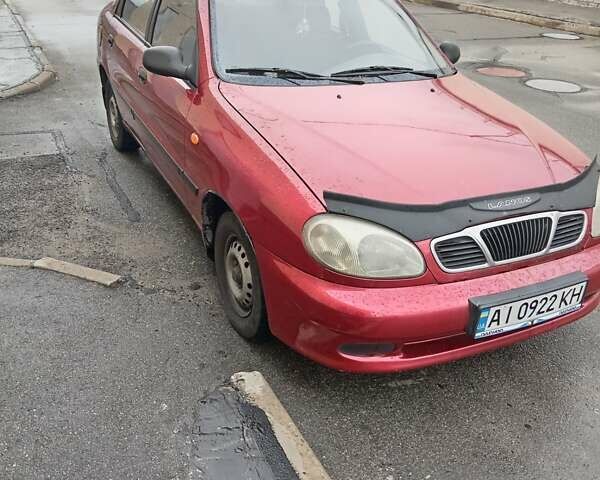 Красный Дэу Ланос, объемом двигателя 1.5 л и пробегом 207 тыс. км за 2300 $, фото 5 на Automoto.ua