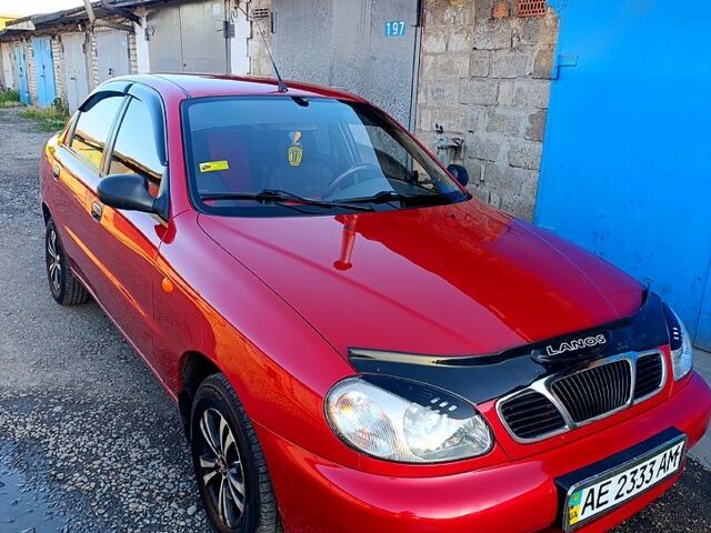 Красный Дэу Ланос, объемом двигателя 1.4 л и пробегом 130 тыс. км за 3300 $, фото 3 на Automoto.ua