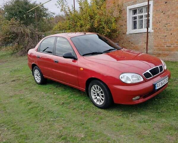 Деу Ланос 2008 у Богодухове на Automoto.ua Червоний Деу Ланос, об'ємом двигуна 1.5 л та пробігом 153 тис. км за 2600 $, фото 2 на Automoto.ua