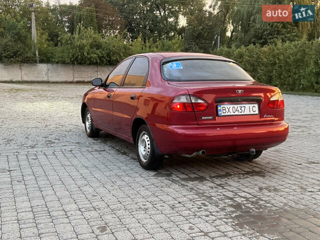 Червоний Деу Ланос, об'ємом двигуна 1.5 л та пробігом 205 тис. км за 2100 $, фото 12 на Automoto.ua
