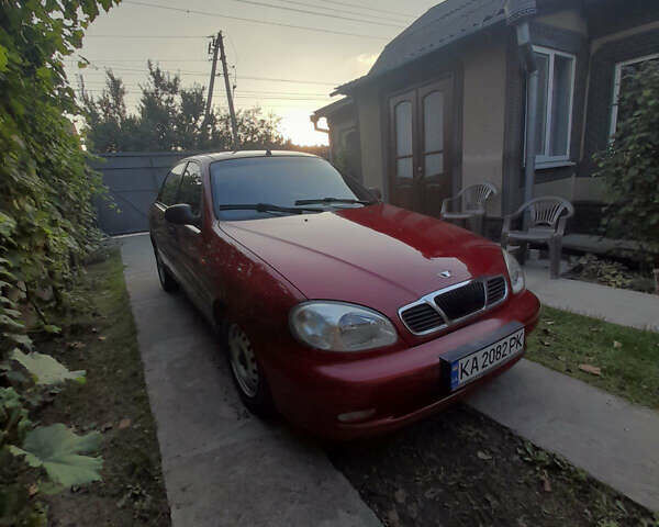 Червоний Деу Ланос, об'ємом двигуна 1.6 л та пробігом 160 тис. км за 2600 $, фото 1 на Automoto.ua