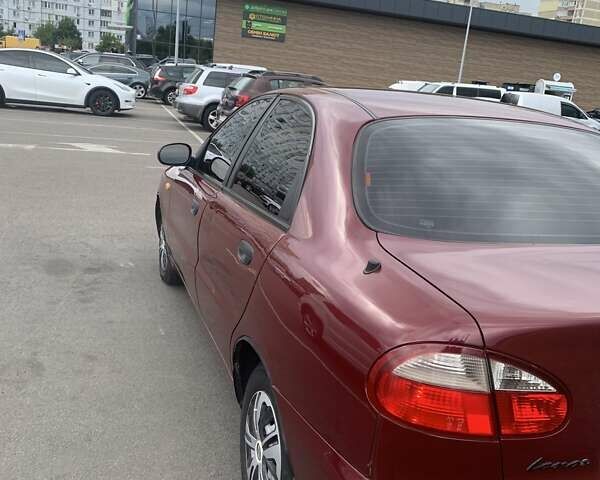 Красный Дэу Ланос, объемом двигателя 1.5 л и пробегом 170 тыс. км за 3700 $, фото 3 на Automoto.ua