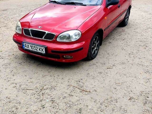 Деу Ланос 2008 у Харкові на Automoto.ua Червоний Деу Ланос, об'ємом двигуна 1.4 л та пробігом 157 тис. км за 2000 $, фото 1 на Automoto.ua