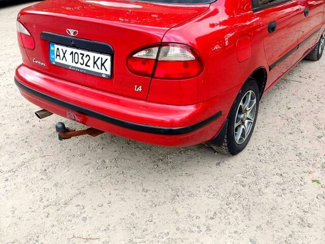 Деу Ланос 2008 у Харкові на Automoto.ua Червоний Деу Ланос, об'ємом двигуна 1.4 л та пробігом 157 тис. км за 2000 $, фото 3 на Automoto.ua