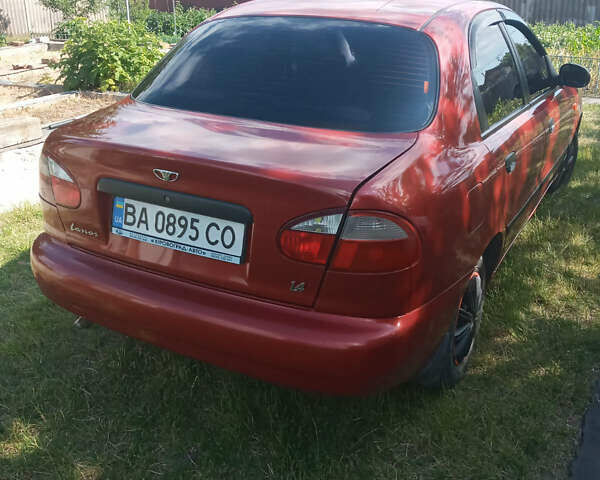 Красный Дэу Ланос, объемом двигателя 1.39 л и пробегом 60 тыс. км за 2700 $, фото 6 на Automoto.ua