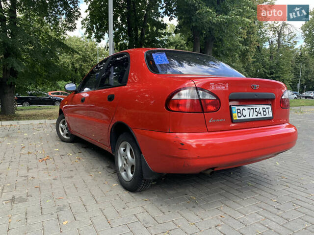 Червоний Деу Ланос, об'ємом двигуна 1.5 л та пробігом 93 тис. км за 2999 $, фото 3 на Automoto.ua