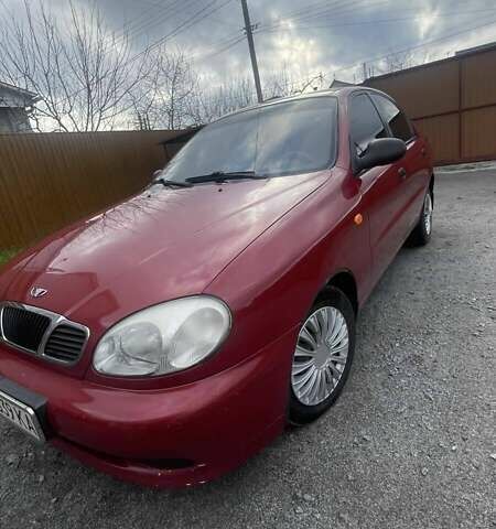 Красный Дэу Ланос, объемом двигателя 1.5 л и пробегом 160 тыс. км за 2100 $, фото 7 на Automoto.ua