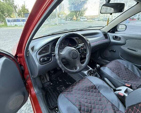 Червоний Деу Ланос, об'ємом двигуна 1.5 л та пробігом 210 тис. км за 2250 $, фото 19 на Automoto.ua