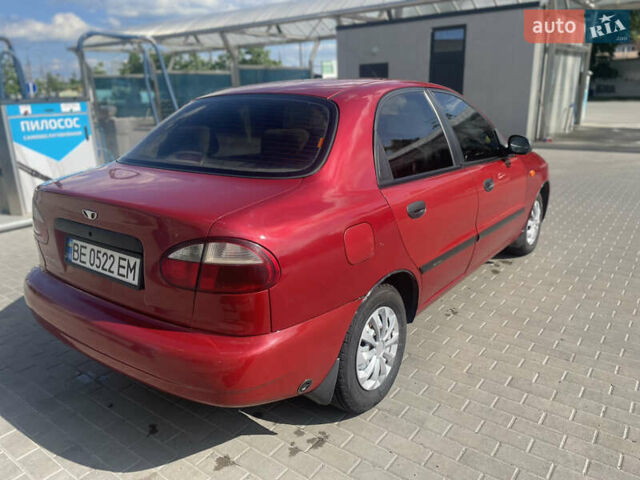 Деу Ланос 2008 у Белой Церкве на Automoto.ua Червоний Деу Ланос, об'ємом двигуна 1.5 л та пробігом 406 тис. км за 2500 $, фото 7 на Automoto.ua