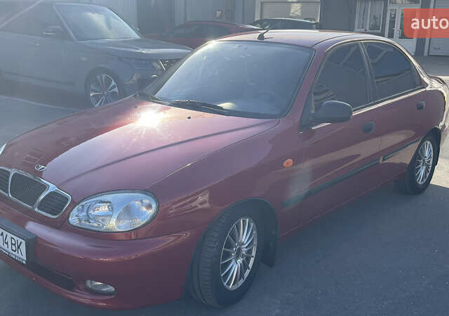 Красный Дэу Ланос, объемом двигателя 1.5 л и пробегом 148 тыс. км за 2600 $, фото 25 на Automoto.ua