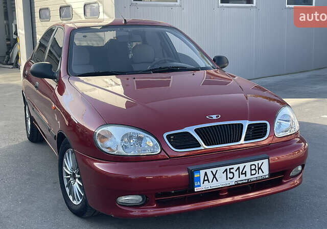 Красный Дэу Ланос, объемом двигателя 1.5 л и пробегом 148 тыс. км за 2600 $, фото 3 на Automoto.ua