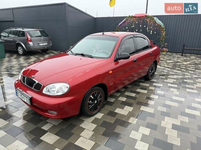Червоний Деу Ланос, об'ємом двигуна 1.5 л та пробігом 103 тис. км за 3950 $, фото 2 на Automoto.ua