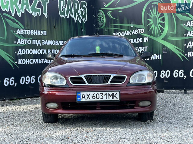 Красный Дэу Ланос, объемом двигателя 1.5 л и пробегом 263 тыс. км за 2600 $, фото 3 на Automoto.ua