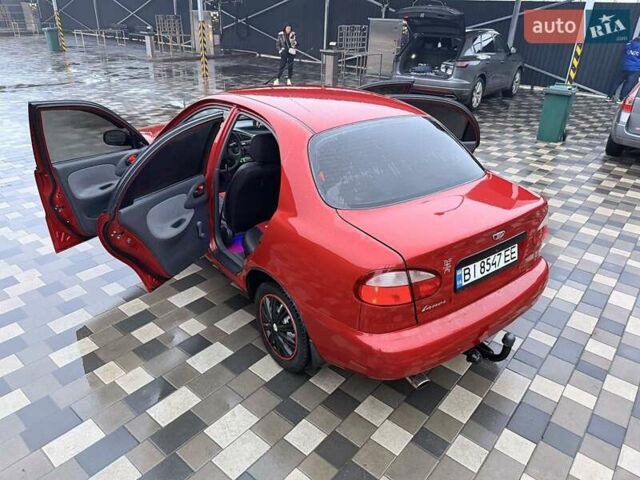 Червоний Деу Ланос, об'ємом двигуна 1.5 л та пробігом 103 тис. км за 3950 $, фото 27 на Automoto.ua