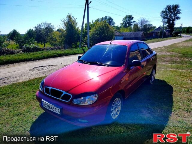 Червоний Деу Ланос, об'ємом двигуна 1.5 л та пробігом 151 тис. км за 2800 $, фото 4 на Automoto.ua