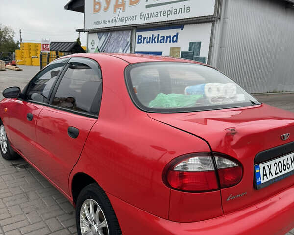Дэу Ланос 2008 в Полтаве на Automoto.ua Красный Дэу Ланос, объемом двигателя 1.5 л и пробегом 180 тыс. км за 2100 $, фото 12 на Automoto.ua