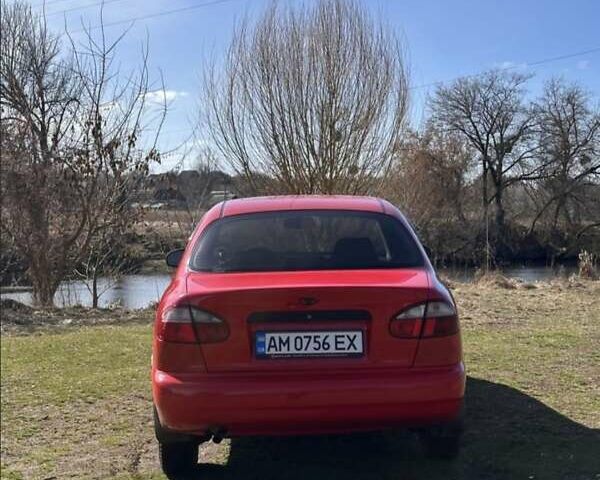 Красный Дэу Ланос, объемом двигателя 1.5 л и пробегом 197 тыс. км за 2400 $, фото 8 на Automoto.ua